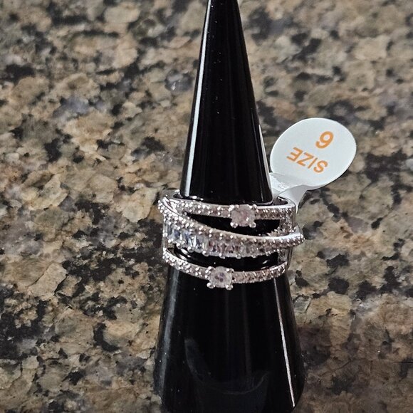 Bomb Party RBP6481 "Everything I Want" Diamond Cubic Zirconia Sz 6 - Picture 1 of 5